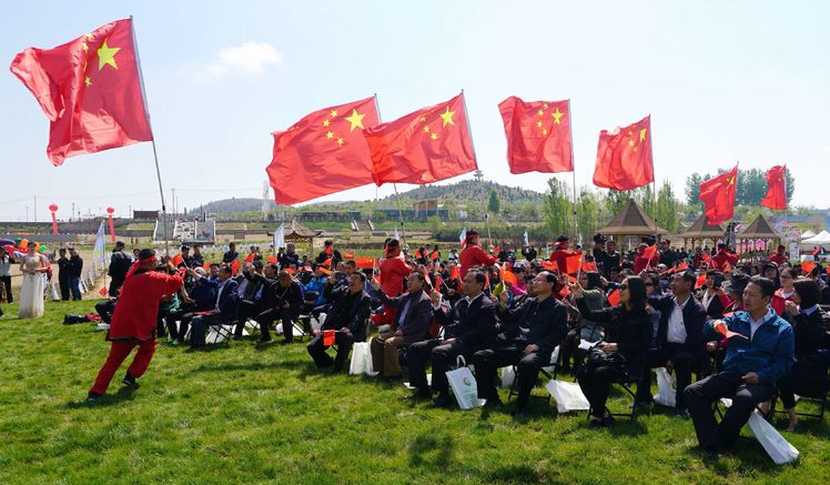 2019年韩村河镇天开花海第七届油菜花节开幕