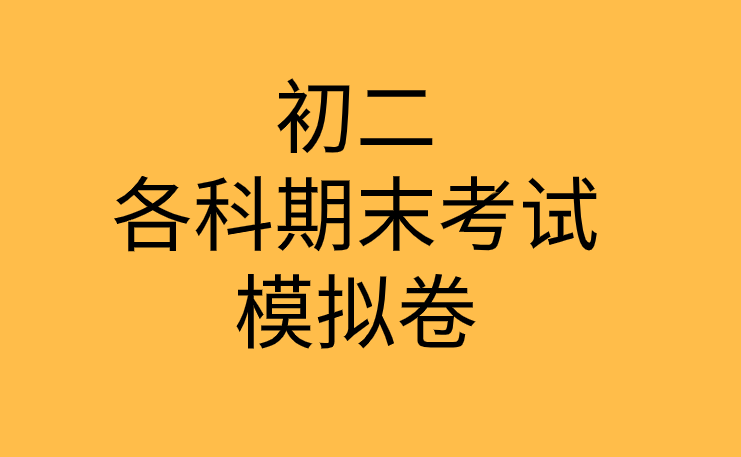 人教版2019-2020年初二历史下册期末考试模拟测试卷