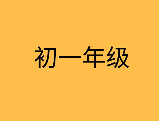 七年级